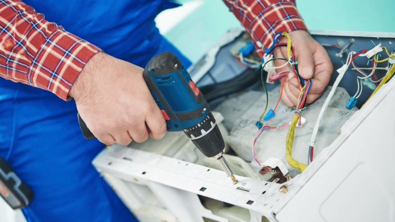 Beypazarı Westinghouse Westinghouse çamaşır makinesi kart tamiri – Su almama arızası orijinal parça ile giderildi. - Teknik servis örneği